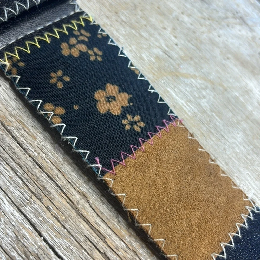 Southwestern Multi-Colored Canvas Belt. Women’s 38”L | Trendy | Chic. EUC
